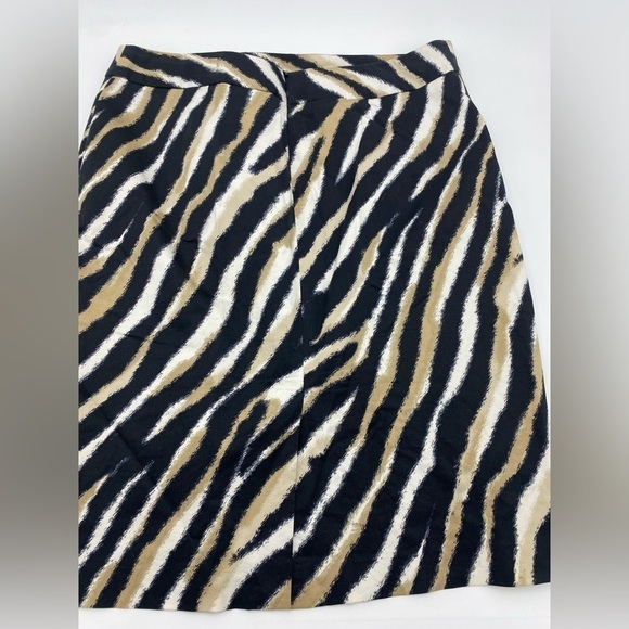 Talbots Zebra Print Skirt - 14 - Picture 1 of 4